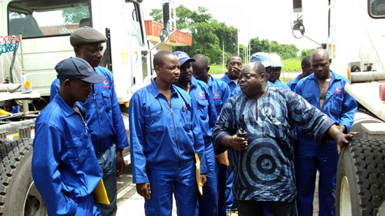  A PRACTICAL TRAINING SESSION WITH DRIVERS